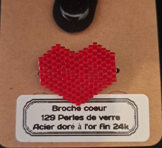 Broche Cœur